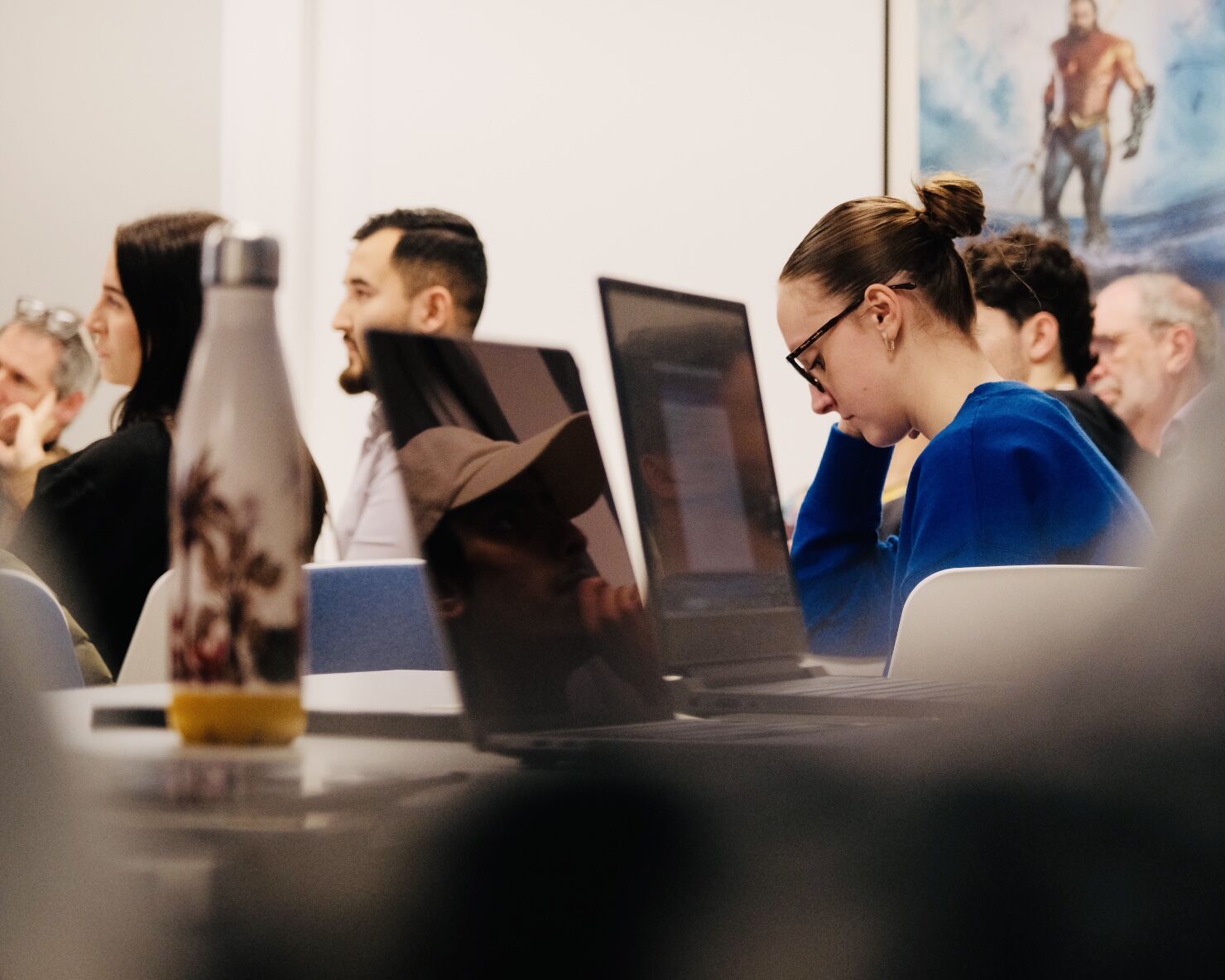 Hackathon — équipe en travail